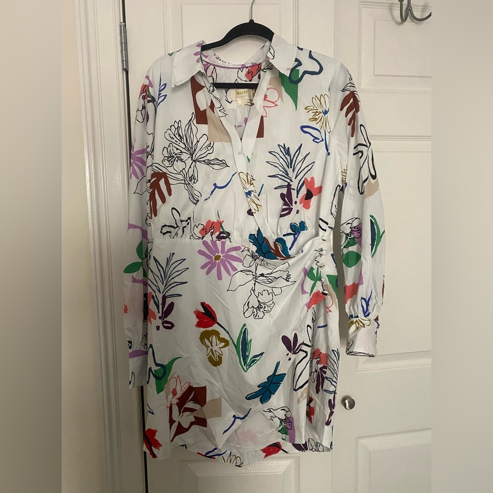 Anthropologie Maeve Floral Dress